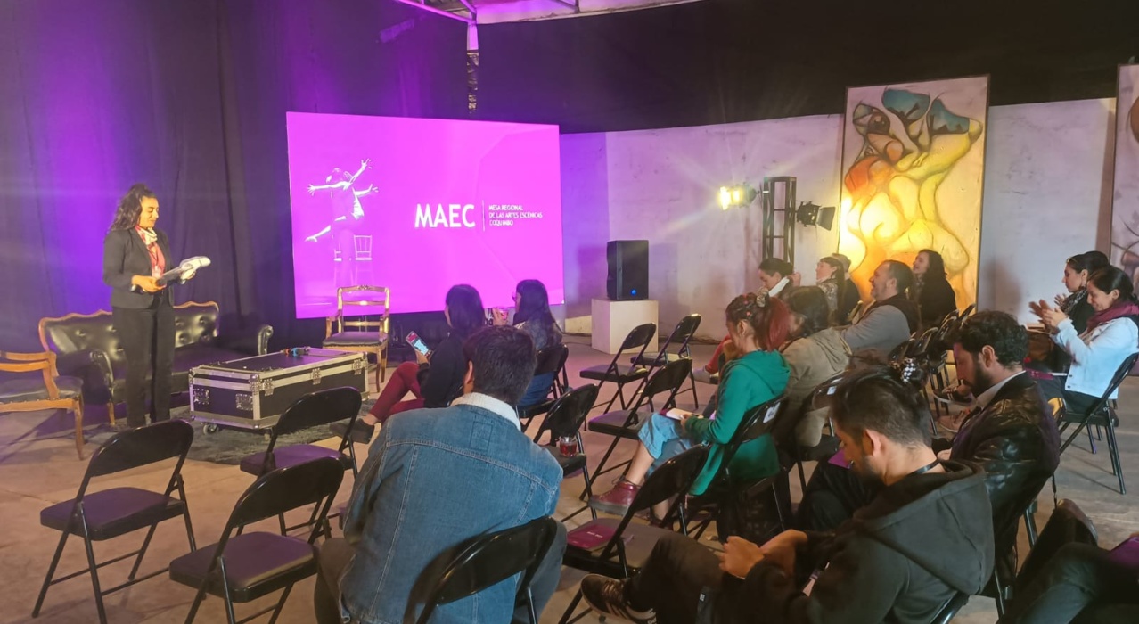 Primer Encuentro de la Mesa Regional de Artes Escénicas en Circo Cuarta Estación